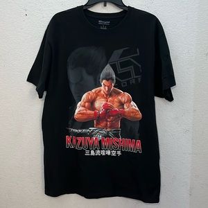 Tekken 7 Kazuya Mishima Champion T-shirt Mens Size Large